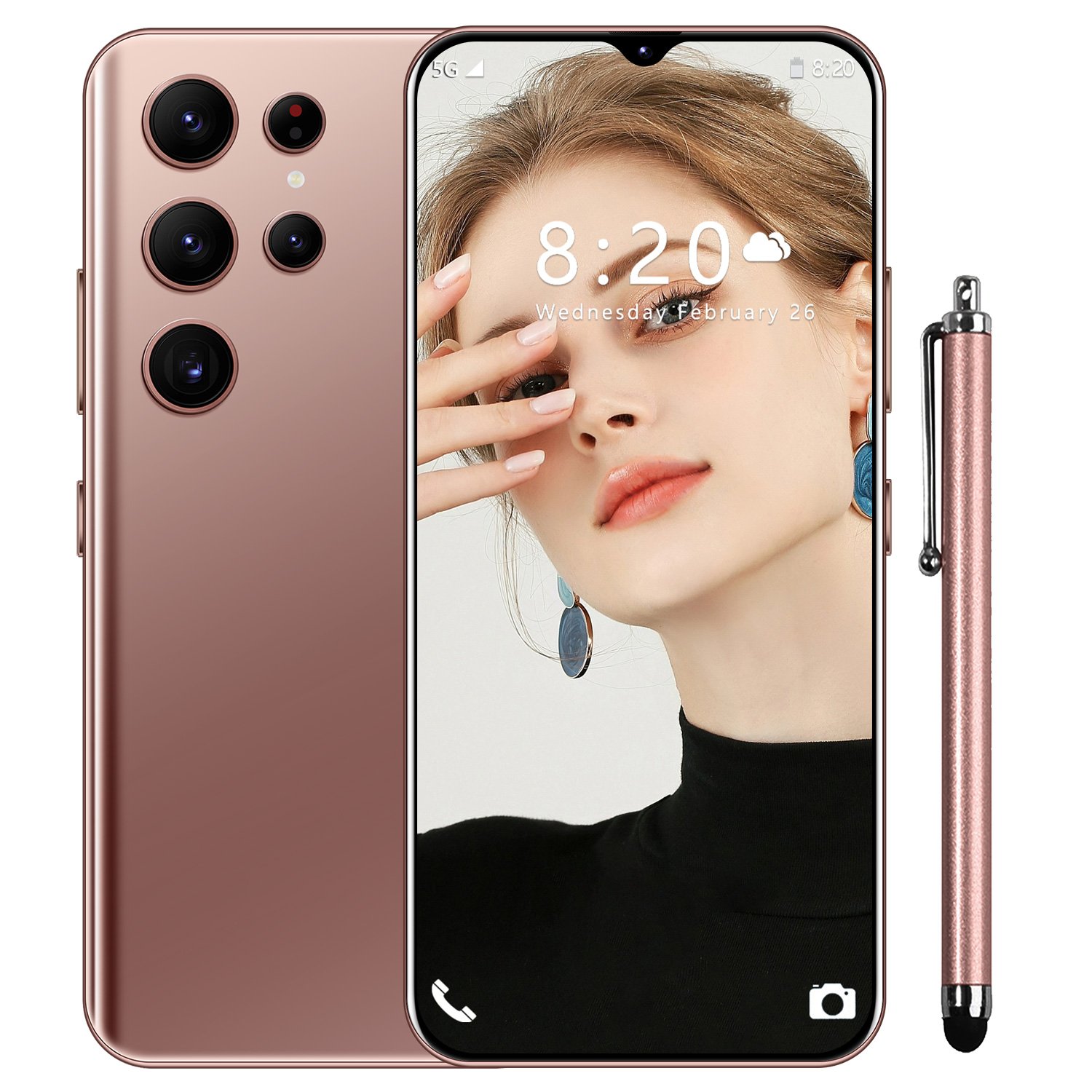 6.5 Inch S22U Ultra 6.5" 1g+16g Android Cellphone Dual SIM Global 3G All Languages Celulares Smart Unlocked Mobile Phones